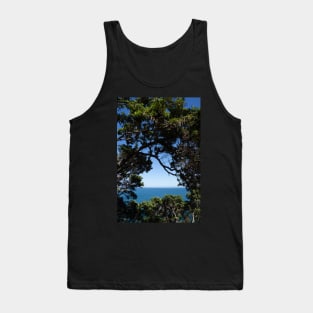 The sea through the trees. Tank Top